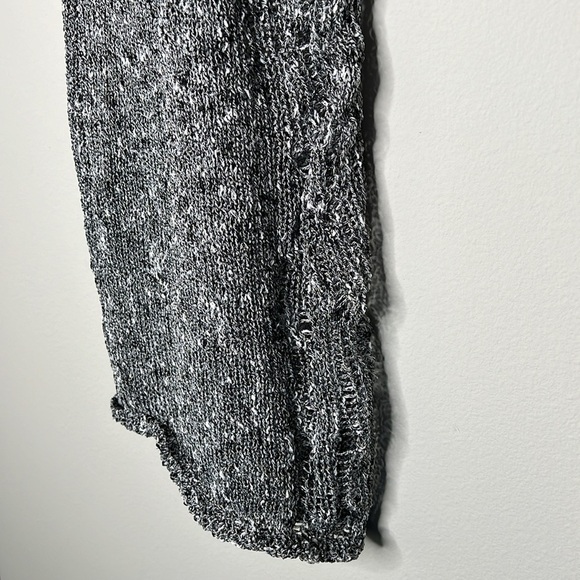 RAGA Anthropologie Distressed Knit Long Boho Tank Top in Gray Size Medium NWT! - Picture 5 of 7